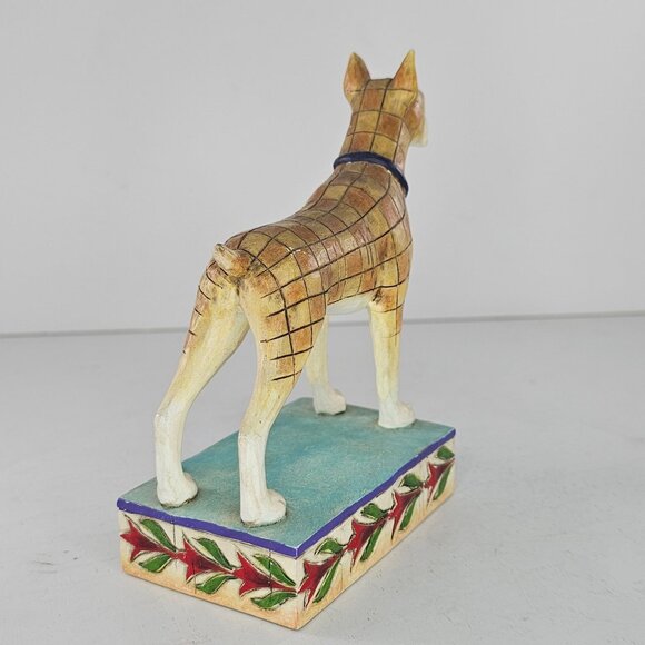 Jim Shore Heartwood Creek Lady Boxer Dog Figurine Resin Collectible 2006 - Picture 4 of 8